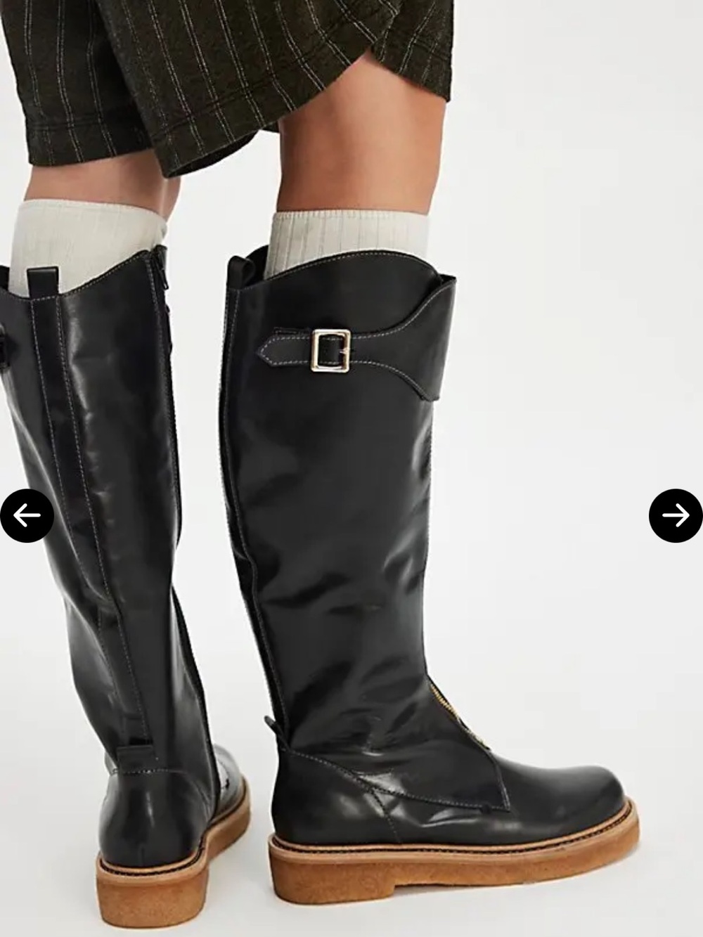 Kelsi Dagger For Anthropologie Cape Equestrian Black Riding Boots
